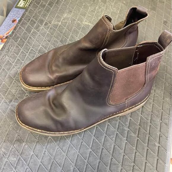 Clark’s Size 13 Men’s Boots Low Cut Leather Brown main image 7